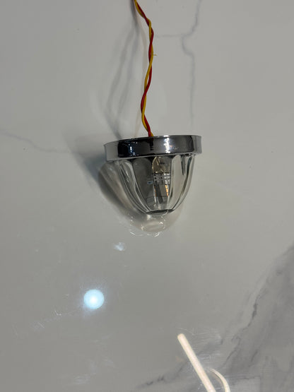 UltraBurst Dual Colour Glass Watermelon Light with 1157 LED Bulb – Amber/Blue 12V/24V Truck Lamp