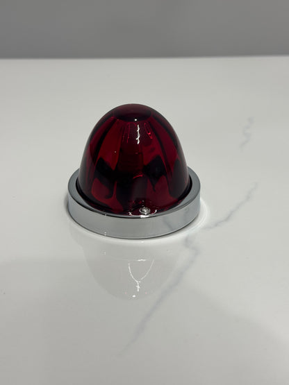 UltraBurst Single Colour Glass Watermelon Light with 1156 LED Bulb – Red/Red 12V/24V Truck Lamp