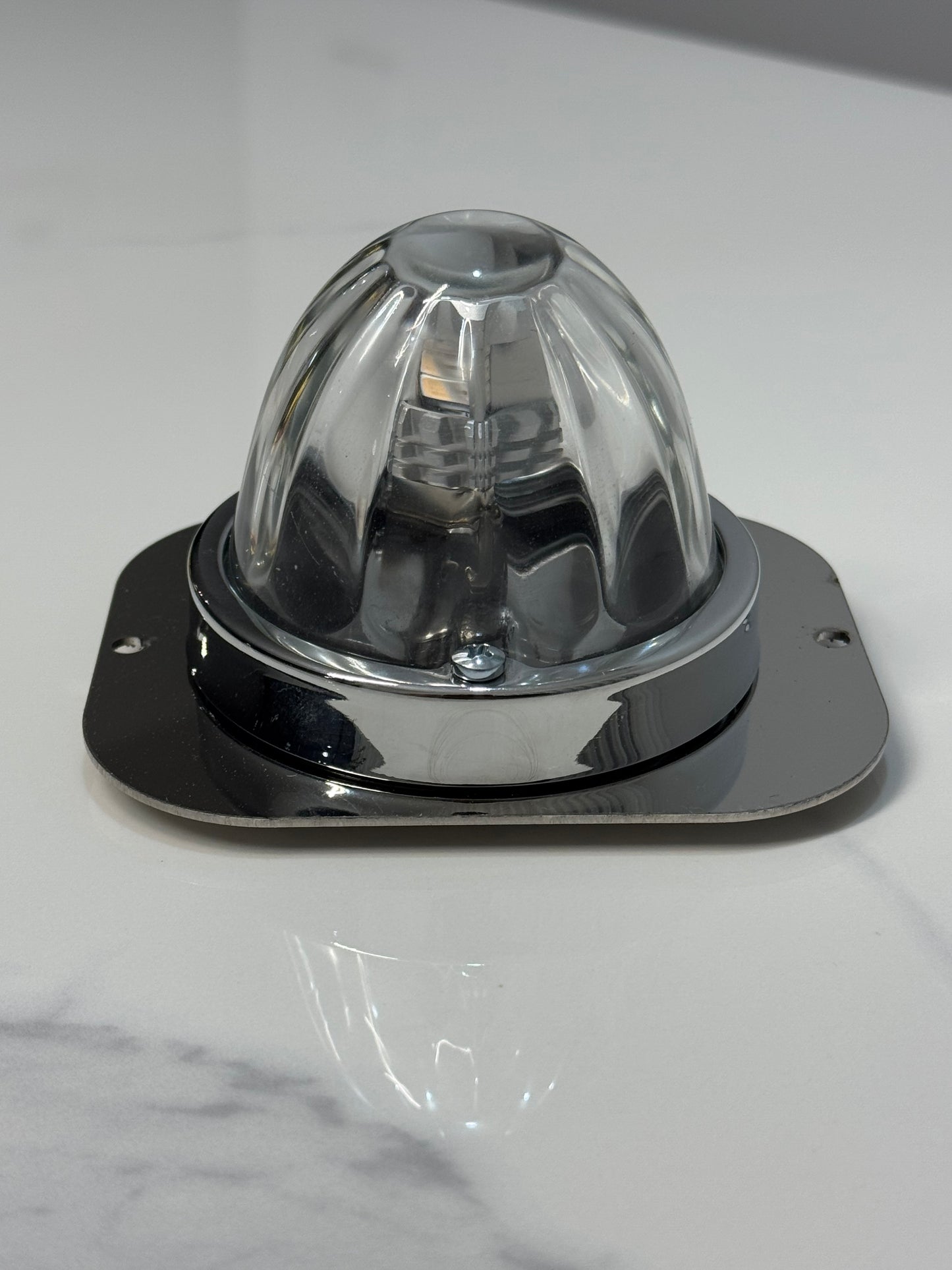 Kenworth Interior Door Lights with Stainless Base