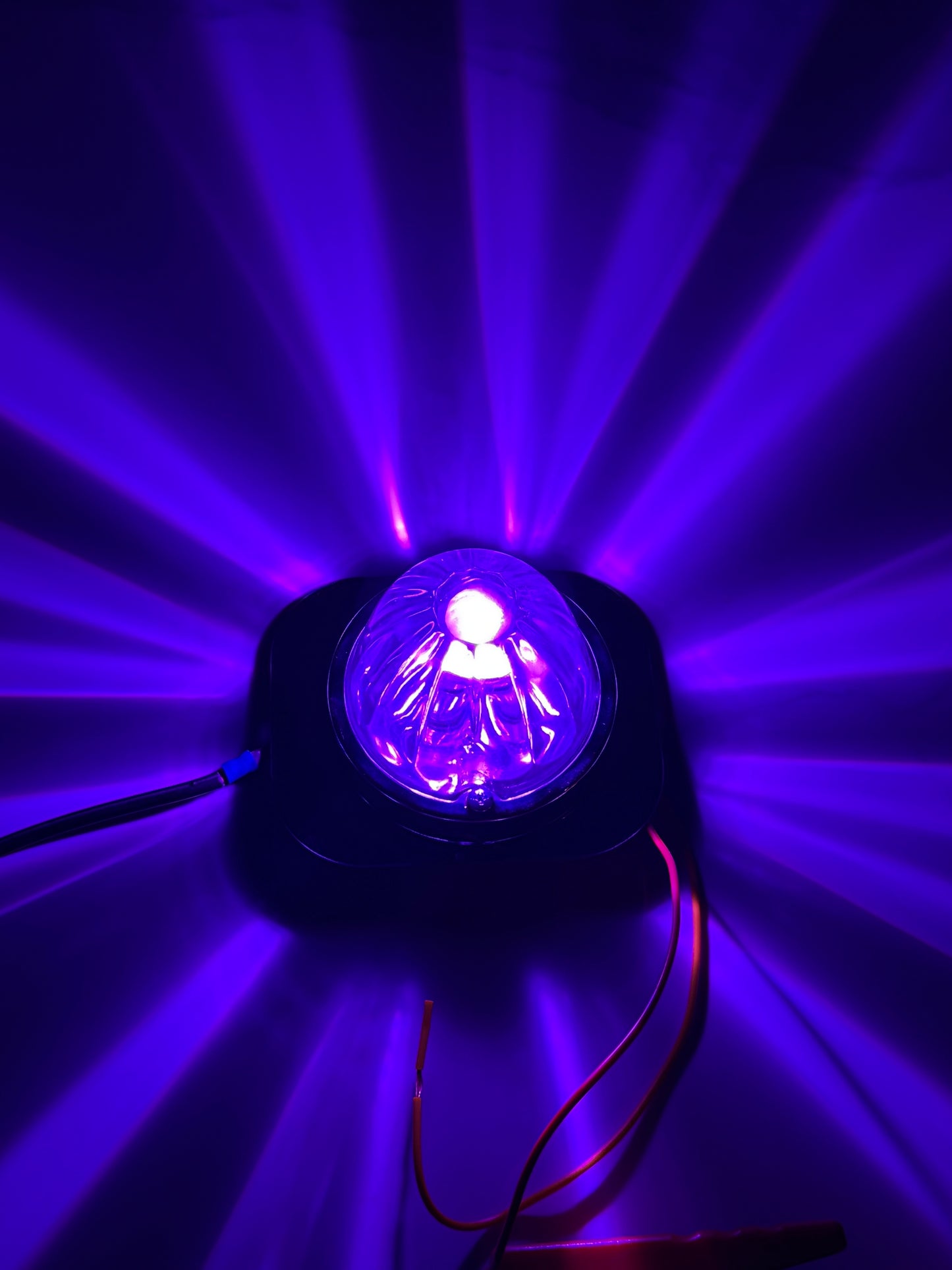 Kenworth Interior Door Lights with Stainless Base