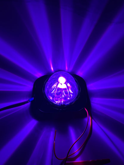 Kenworth Interior Door Lights with Stainless Base