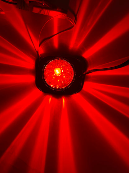 Kenworth Interior Door Lights with Stainless Base