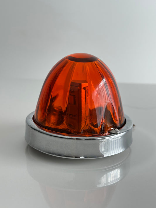 Multifunction LED Glass Watermelon Light – Rotating & Flashing 12V/24V Truck Lamp