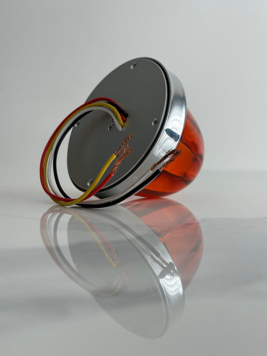 Multifunction LED Glass Watermelon Light – Rotating & Flashing 12V/24V Truck Lamp