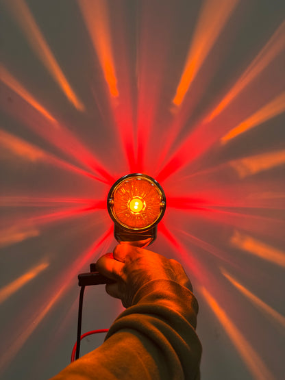 Double Side Watermelon Marker Light – Dual Glass Lens 1156 LED 12V/24V Truck Lamp