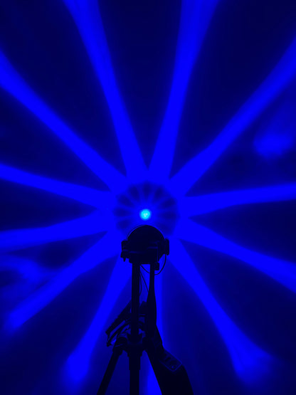 Integrated LED Glass Watermelon Light 12V – Dual Colour Red/Blue Truck Lamp