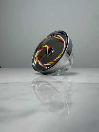 Integrated LED Glass Watermelon Light 12V – Dual Colour Red/Blue Truck Lamp